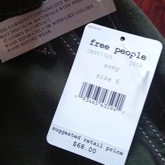 FREE PEOPLE HIGH WAIST SKIRT - Picture 7 of 8